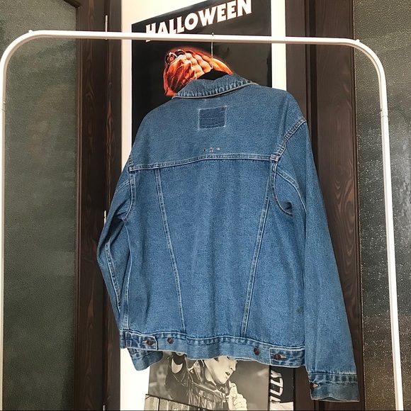 The 1975 Stud Patch Denim Jean Jacket Handmade - Picture 7 of 7